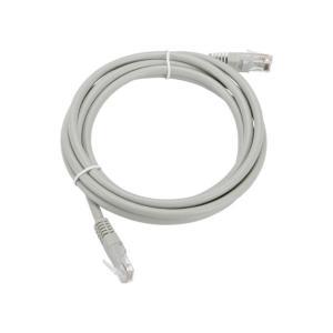 Fanton cavo patch rete u utp cat5e 2 metri  23502 grigio connettori rj45