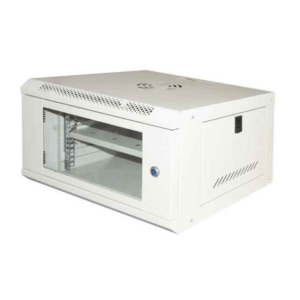 fme fanton armadio rack da muro 6u porta vetro 530x400x300 fme 28590 - foto 1