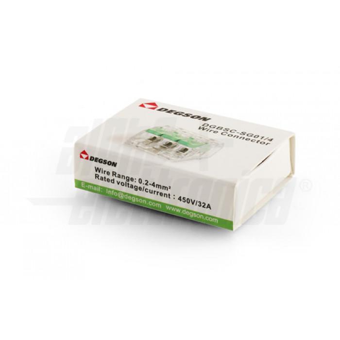 contenitore demo box alpha elettronica con connettori rapidi per cablaggio