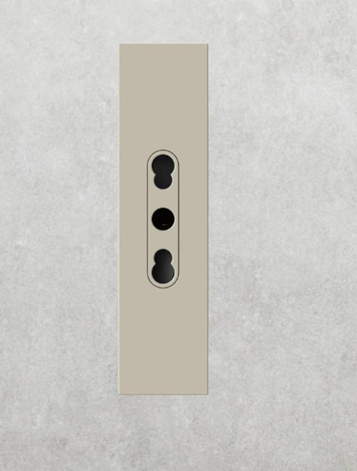 4 box 4 box presa bipasso compatibile bticino living now canapa 4bpbp.km per serie civile - foto 1