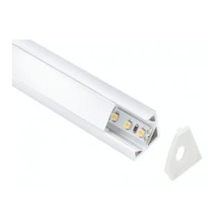 Kit profilo angolare alluminio  l. 2mt prkitang