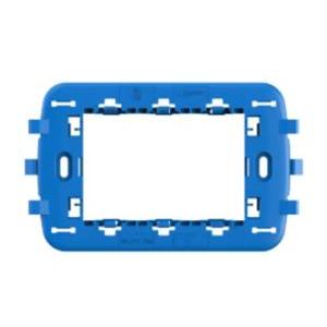 Telaio 3 moduli compatibile bticino e vimar 4b.bv.3m