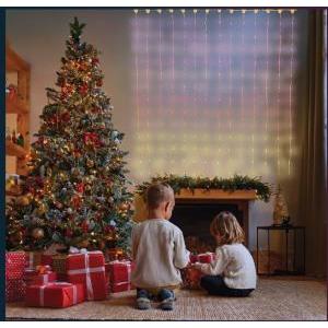 Tenda 400 led con telecomando cavo trasp ip44 l2xh 2mt 14125025