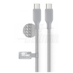 Cavo usb2.0 da usb-c a usb-c 60w 1mt grigio 95-678/010g