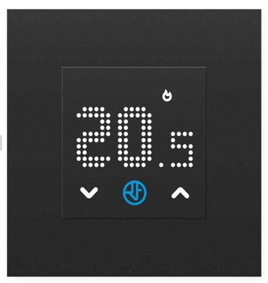 finder finder termostato da incasso 110/230v grigio antracite 1tt182302000 - foto 1