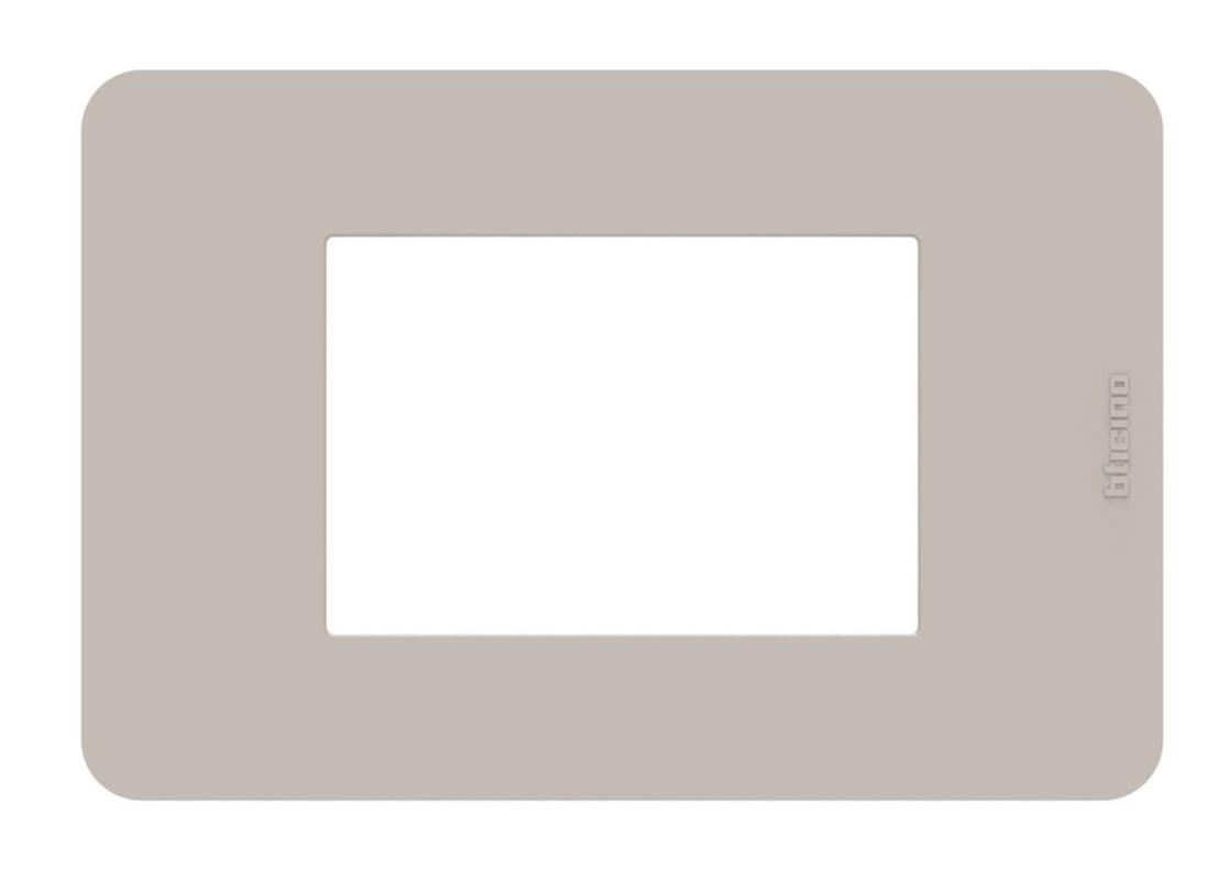 bticino bticino matixgo placca 3 posti finitura sand ja4803ts - foto 1