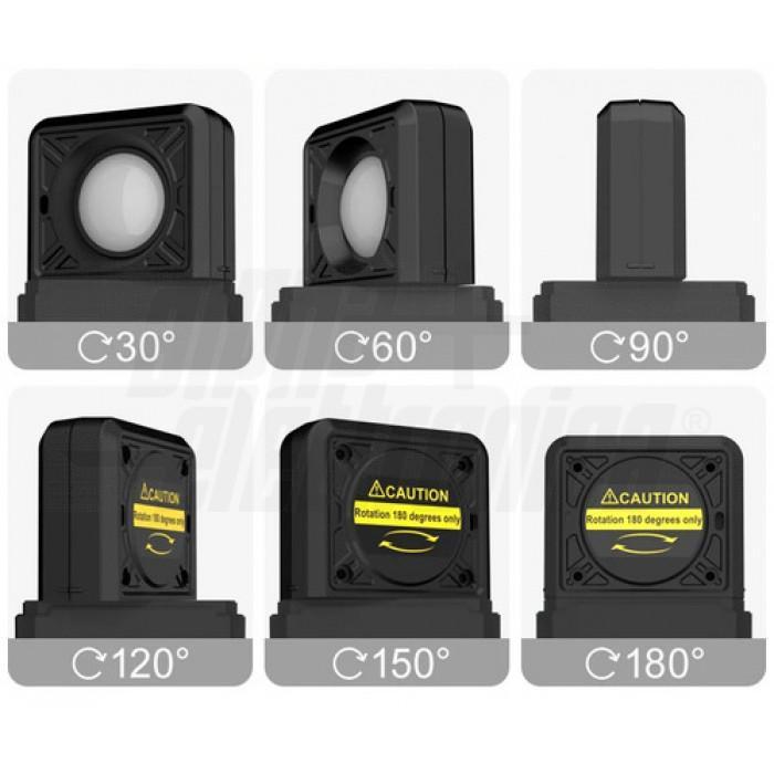 alpha elettronica alpha elettronica luxmetro digitale con misuratore di temp/umidita' 98-832 - foto 4