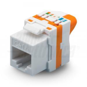 Presa keystone dati rj45 cat6 utp bianca  96-302/04