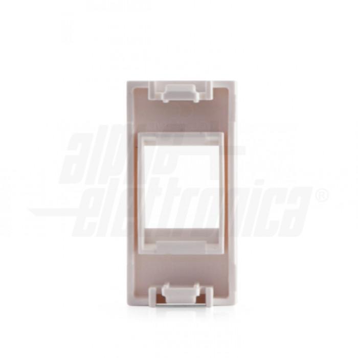 alpha elettronica alpha elettronica adattatore keystone compatibile matix go bianco 96-500-19 universale - foto 2