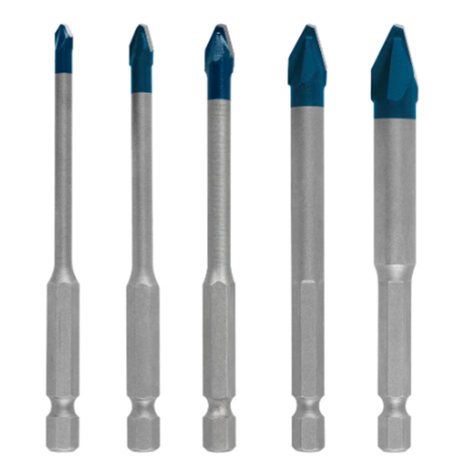 bosch bosh set punte ceramica hex 9 hardceramic bosch 2608900595 tripla misura 2608900595 - foto 1