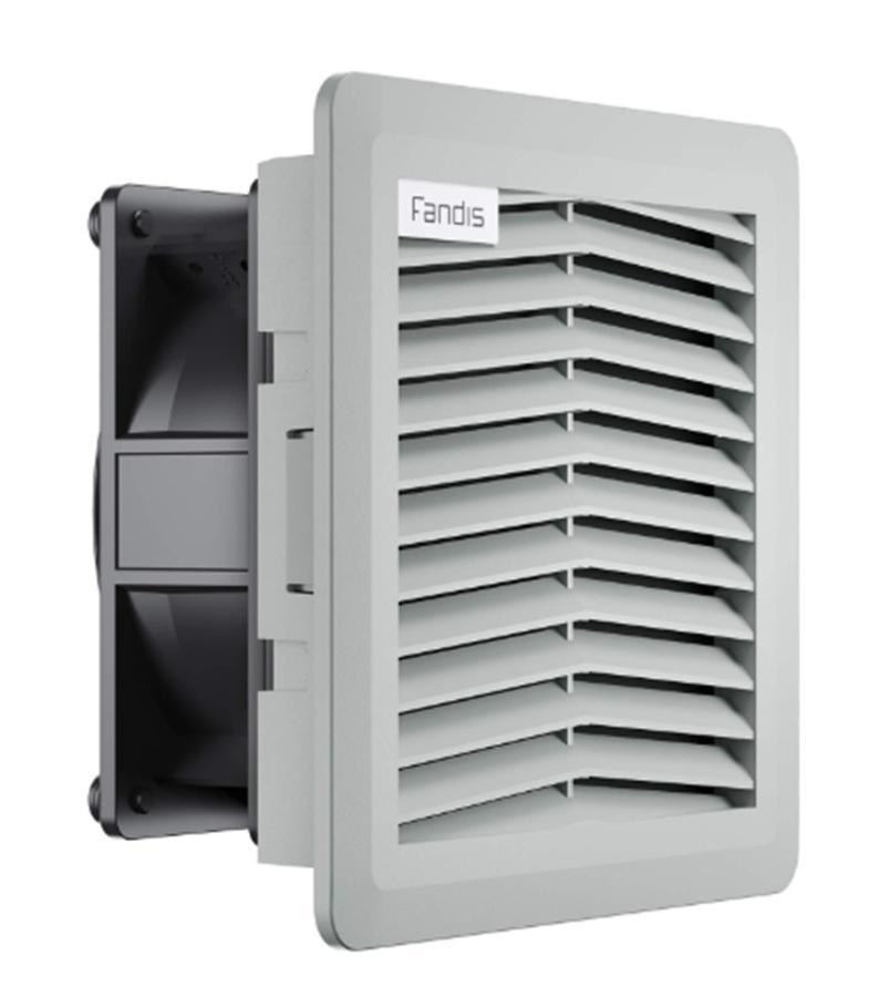 fandis fandis filtro con ventilazione 24vac fandis fpf12kr24be110 per quadri elettrici - foto 1