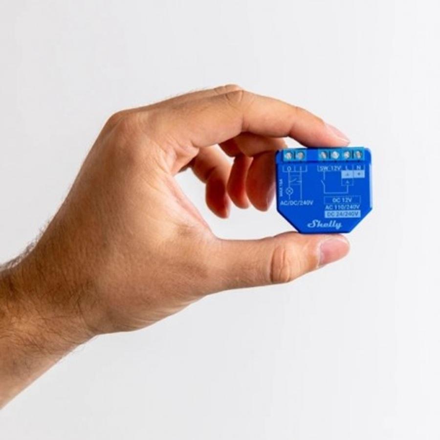 shelly smart shelly smart relè smart wifi contatto pulito 16a shelly smart sh-plus1 domotica - foto 2
