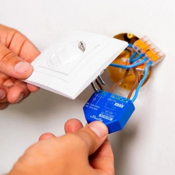 shelly smart shelly smart relè smart wifi contatto pulito 16a shelly smart sh-plus1 domotica - foto 3