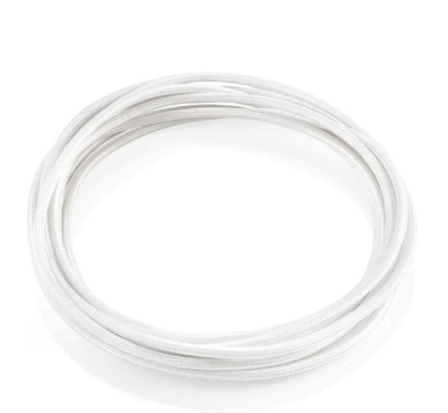 ideal lux ideal lux cavo tessuto bianco 0 5 metri per illuminazione ideal lux 301624 - foto 1