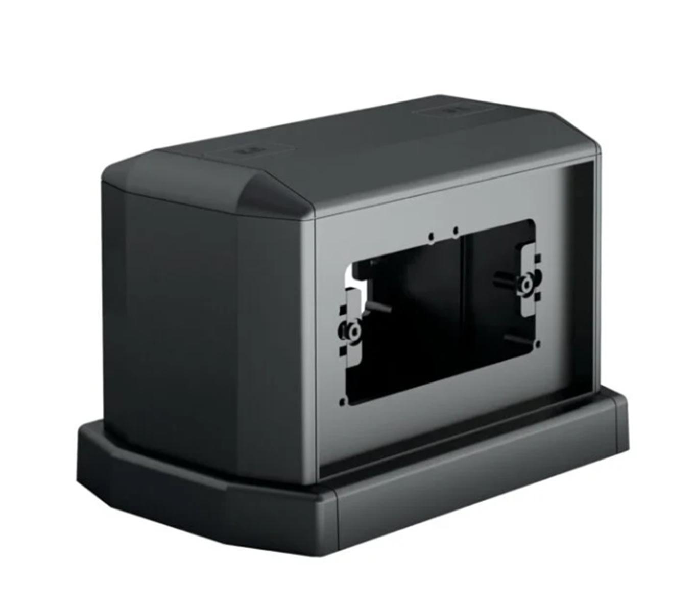 torretta porta utenze Elettrocanali 8 apparecchi bifacciale per impianti elettrici torretta porta utenze bifacciale Elettrocanali 8 apparecchi per distribuzione elettrica