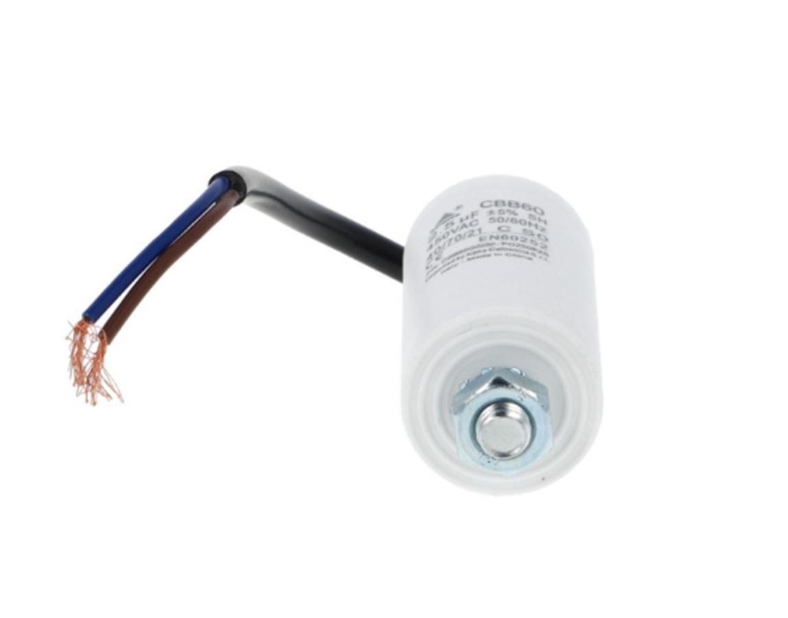 alpha elettronica alpha elettronica condensatore polipropilene con cavo 2.5uf 450v cbb60g0250 - foto 3
