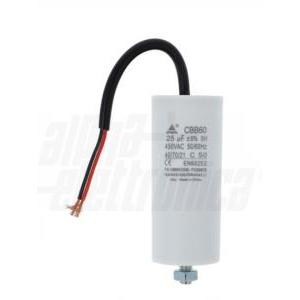 Alpha elttronica condensatore polipropilene motori 25uf 450v cbb60g2500