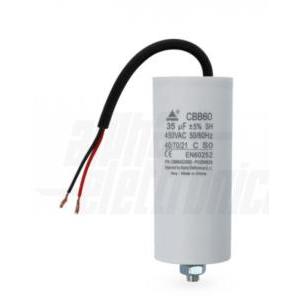 Condensatore polipropilene cavo 35 microfarad 450v cbb60g3500