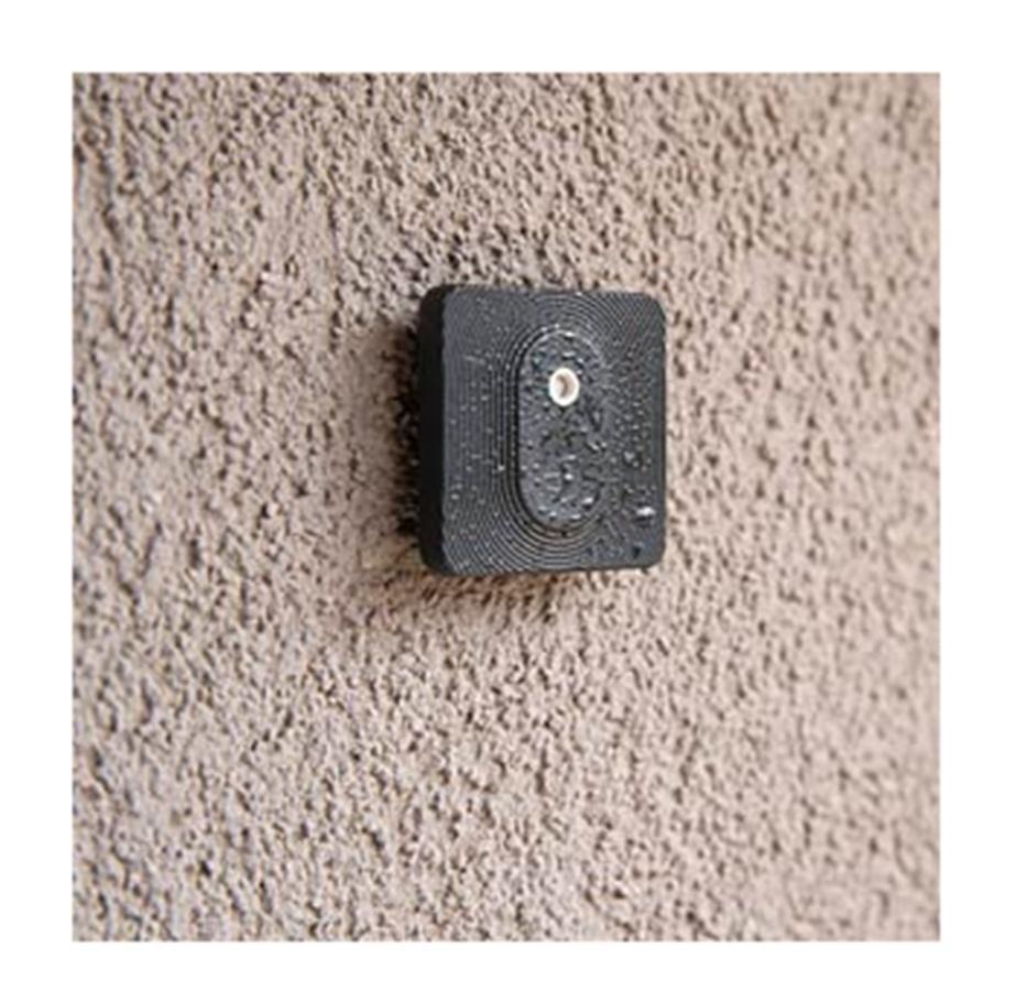 shelly smart pannello a muro smart grande nero con display x2 e sensore sh-wallbkit2x - foto 2