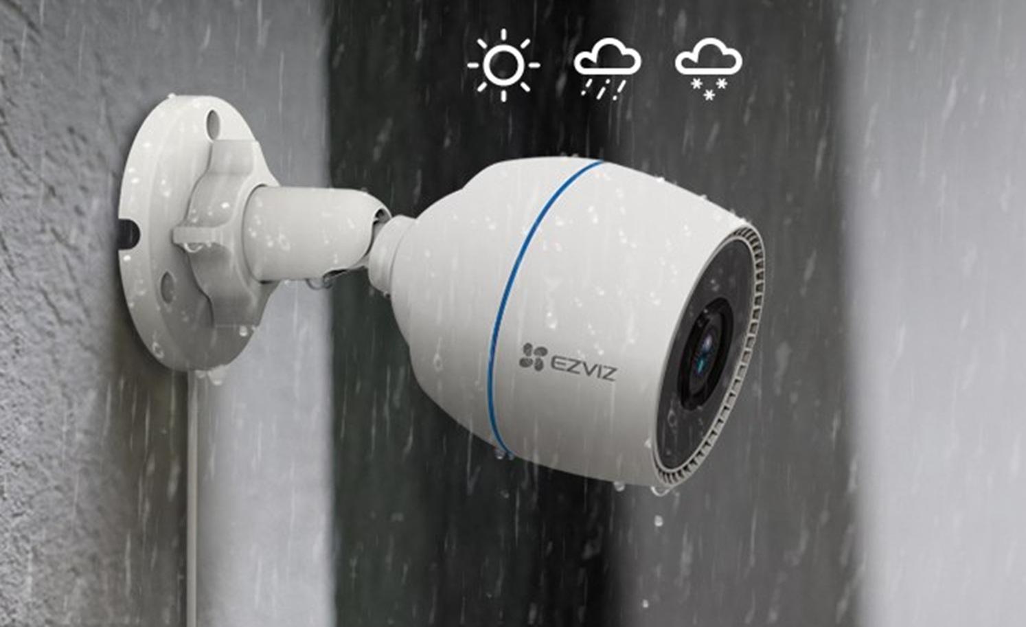 ezviz ezviz telecamera esterna wifi 4mp visione notturna ezviz 303102879 sicurezza - foto 3