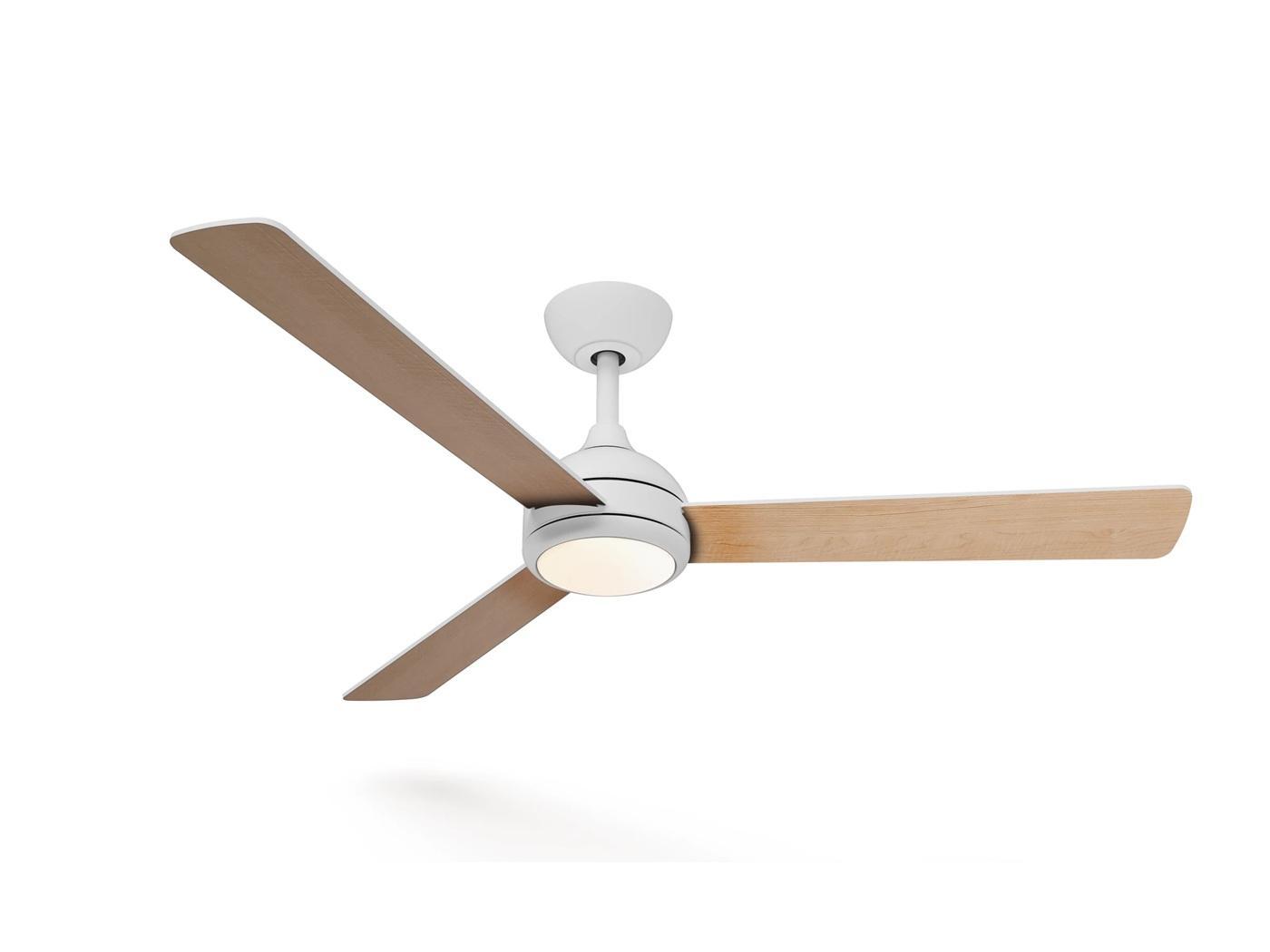 philips philips ventilatore soffitto led design moderno 132cm philips velyxlight bianco legno - foto 1