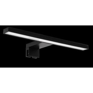Lampada led da parete angolare 5.5w 300mm nero dv-053040ne