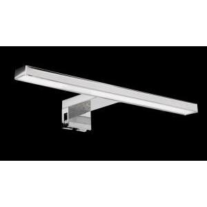 Lampada led cromata 300mm 440lm 5.5w applique quadrata dvq053040cr