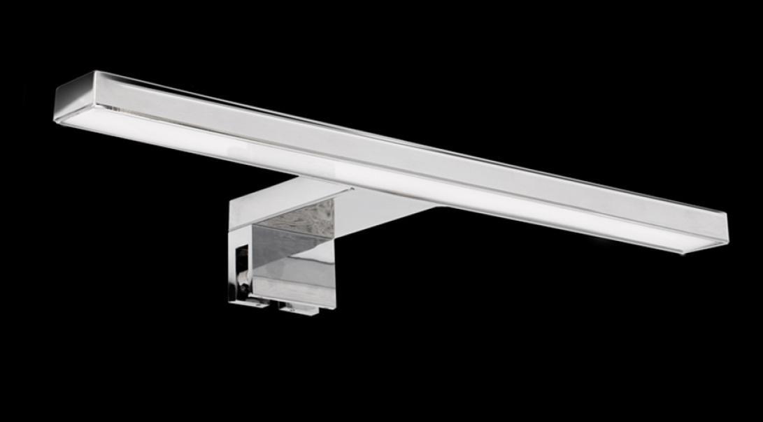 century century lampada led cromata 300mm 440lm 5.5w applique quadrata dvq053040cr - foto 1