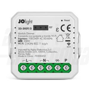 Dimmer wifi taglio di fase 230v per led  23-203t/2