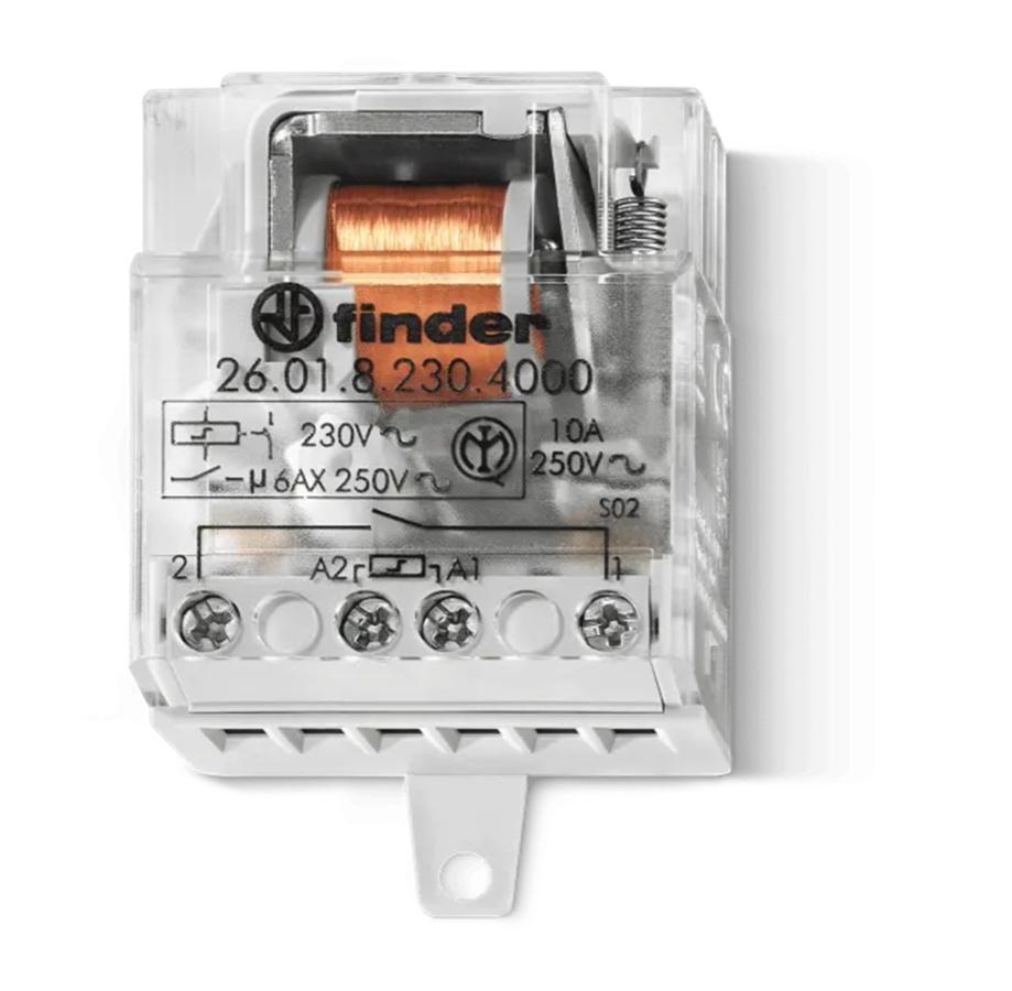 finder finder relè ad impulsi incasso finder 260182304000 comando separato - foto 1