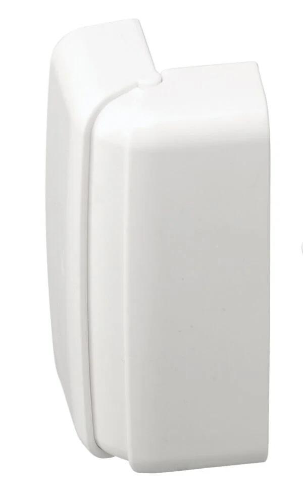 elettrocanali elettrocanali angolo esterno variabile per canalina 70x20 elettrocanali ec20004 bianco - foto 1