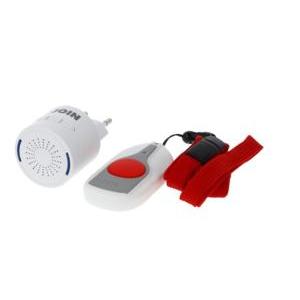 Kit pulsante sos campanello senza fili  db100-03w segnalazione emergenza rapida