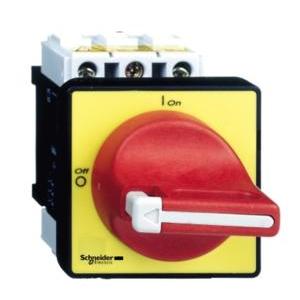 Sezionatore manuale 3 poli 32a lucchettabile  vcf1 manopola rossa