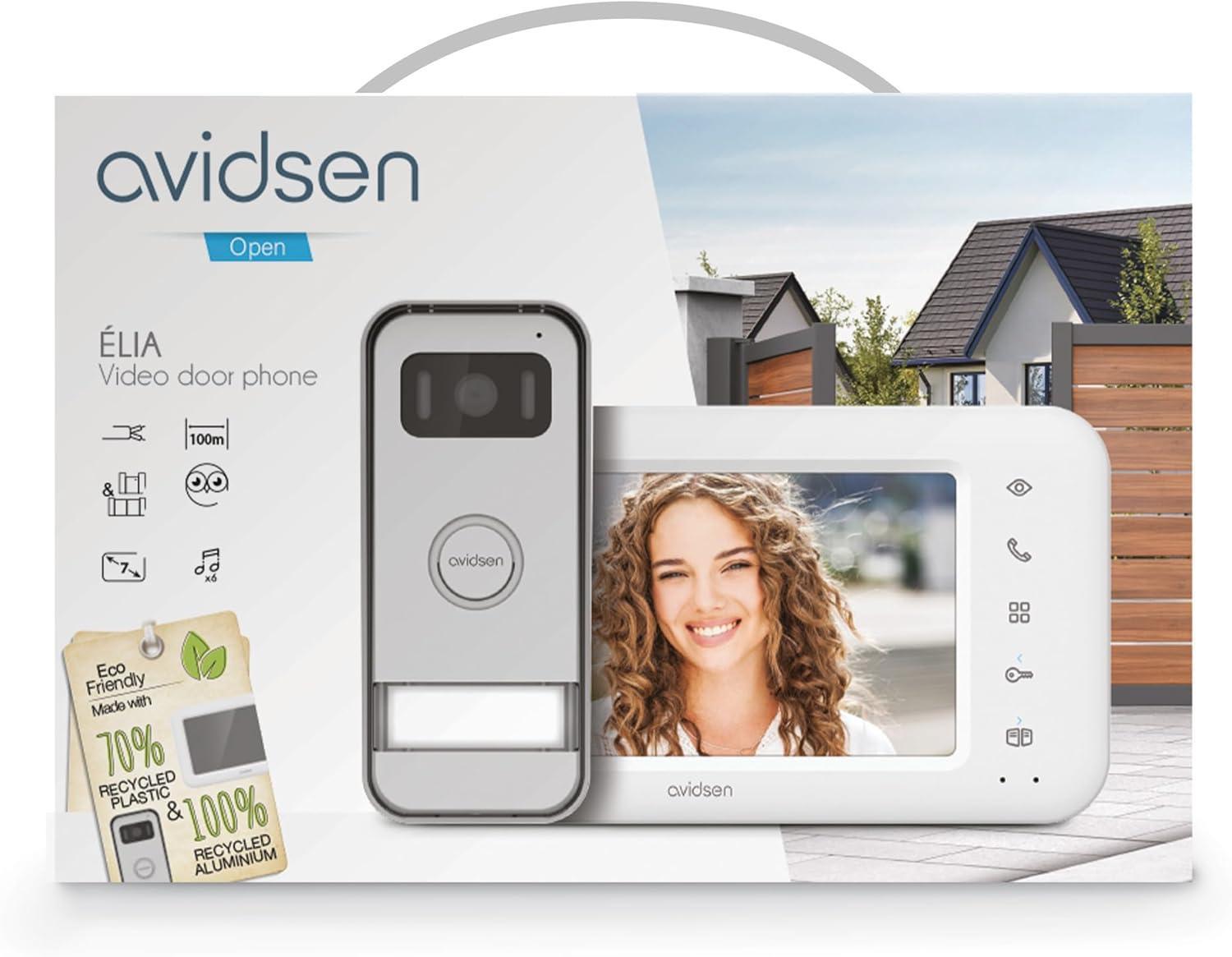 avidsen avidsen videocitofono smart wi-fi monofamiliare display 7 pollici avidsen 112292 - foto 2