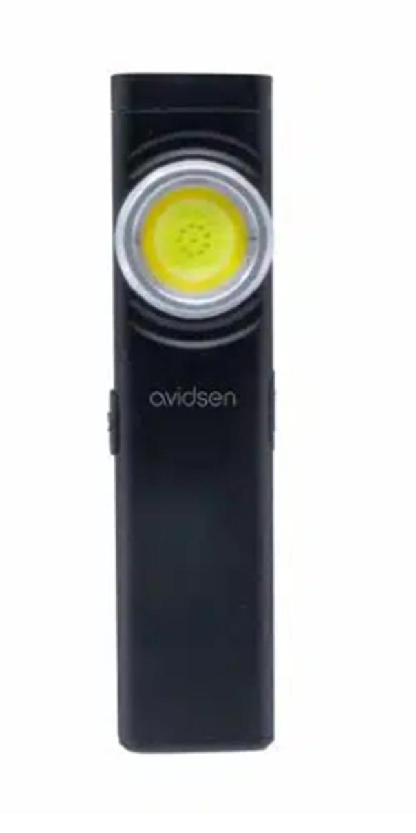 avidsen avidsen mini torcia led ultra slim ricaricabile usb c avidsen 103648 portatile compatta - foto 1