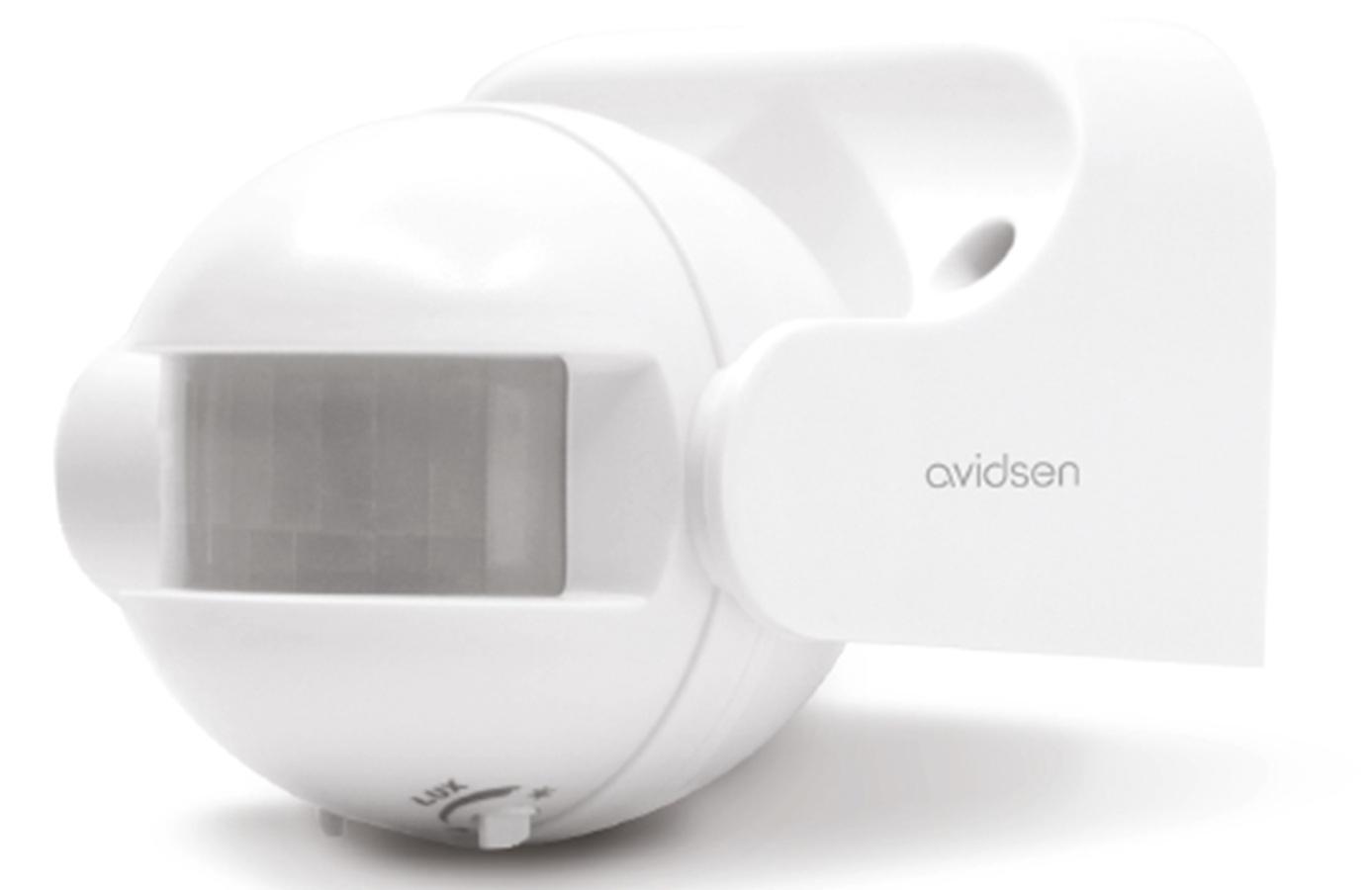 avidsen avidsen sensore di presenza infrarossi da esterno avidsen 100006 bianco - foto 1