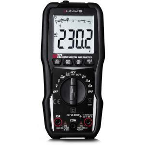 Multimetro automatico trms 600v ac dc  m12 strumento professionale
