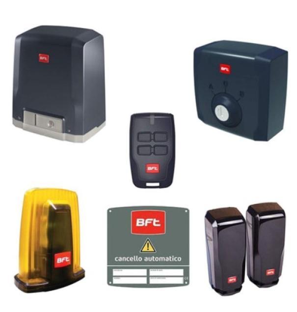 bft bft kit automazione cancello scorrevole bft 2618209 per uso residenziale - foto 2