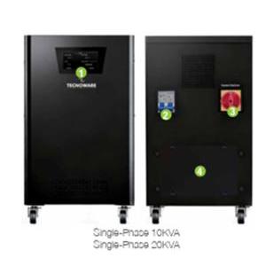 Stabilizzatore bidirezionale monofase 10kva  fstesm10kmbd2 servoasservito
