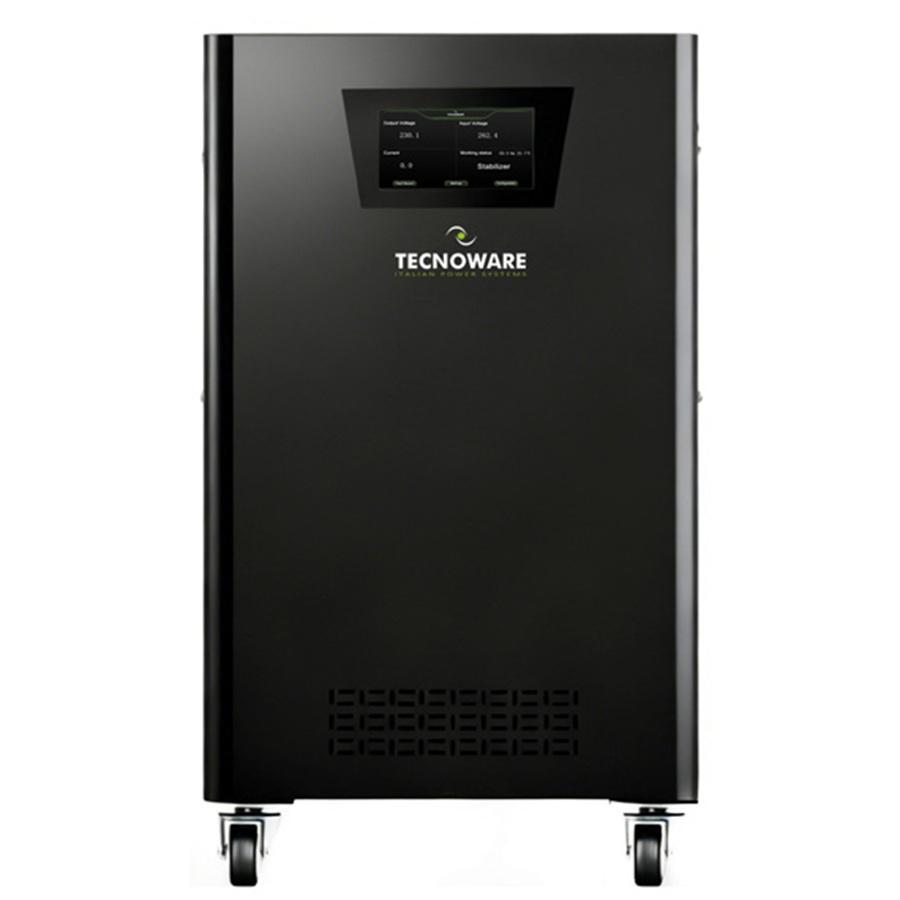 tecnoware tecnoware stabilizzatore monofase servoassistito 10kva tecnoware fstesm10km2 potenza rete - foto 2