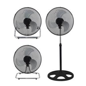Ventilatore elettrico tris mesh grill h1500 70750 portatile