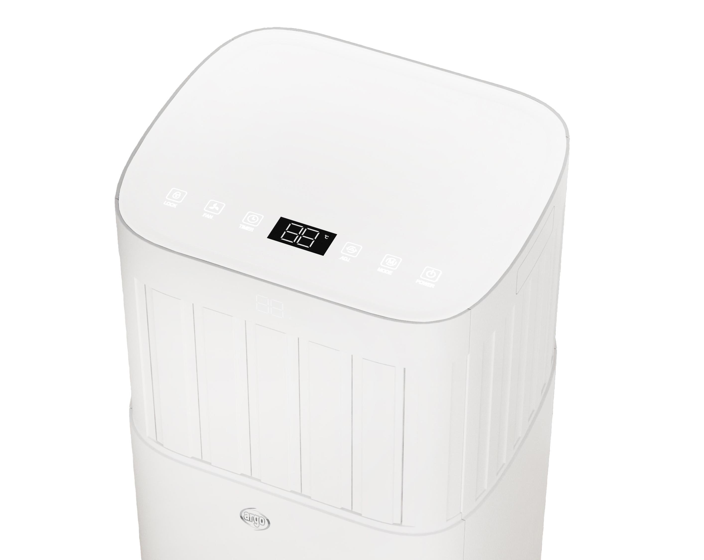 argo argo condizionatore portatile iside art wf 10000 btu wifi argo 398400039 alta efficienza - foto 5