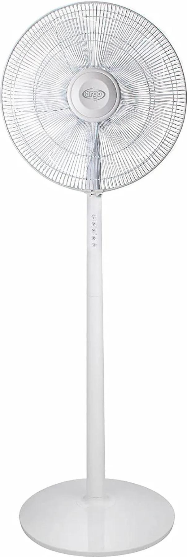 argo argo ventilatore piantana must have bianco regolabile 398200032 per ambienti domestici - foto 1
