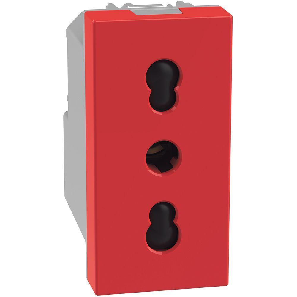 bticino bticino presa bipasso civile rosso matixgo bticino j4180r installazione versatile - foto 1 bticino bticino presa bipasso civile rosso matixgo bticino j4180r installazione versatile - foto 1