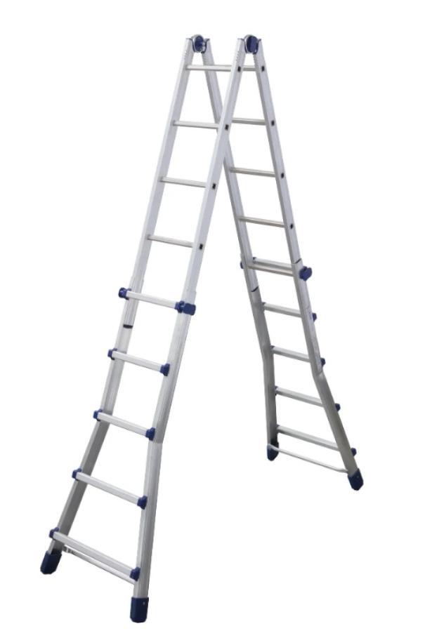 facal facal scala telescopica alluminio 5 più 5 pioli facal briko blu 2335898 per uso professionale - foto 1