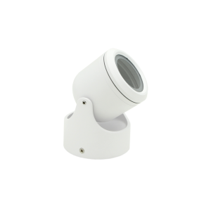 Proiettore con base esterno ip65 gu10 bianco  compactgu10bi