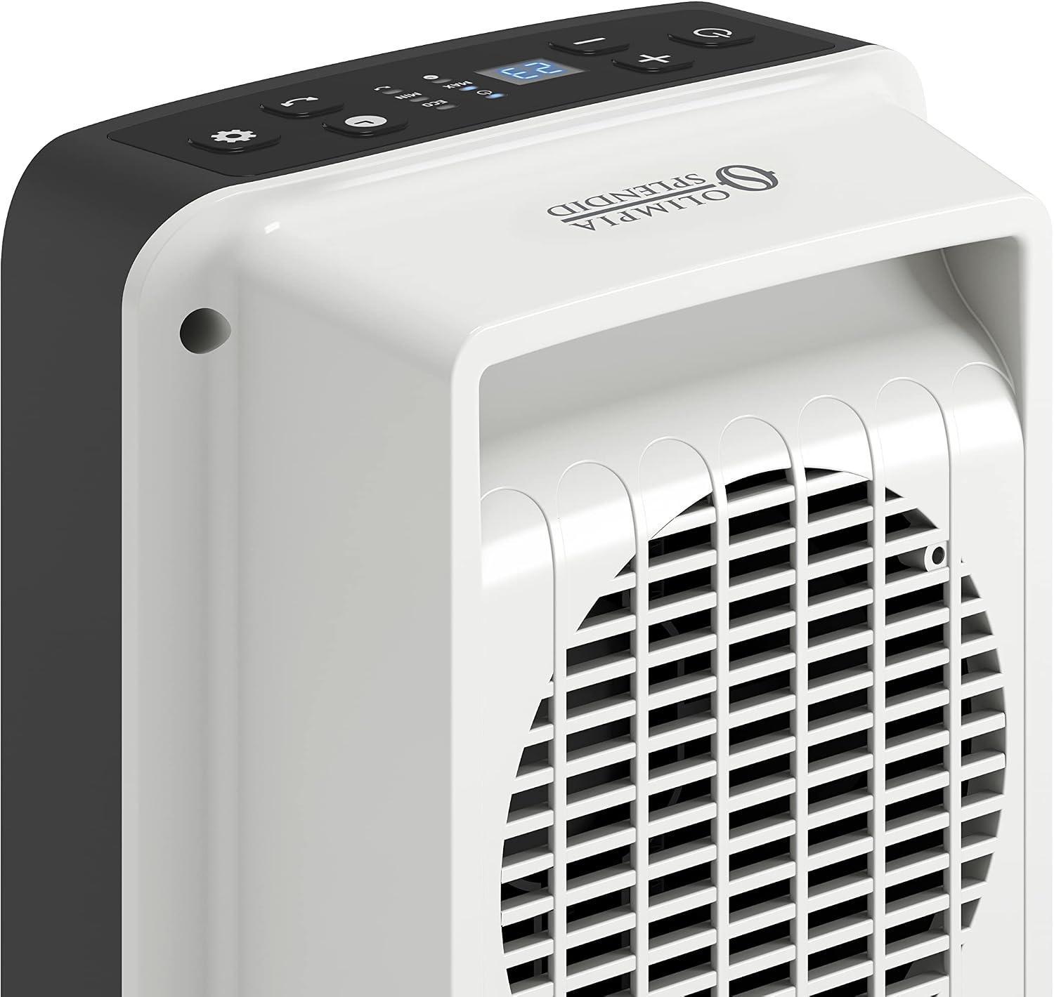 olimpia splendid olimpia splendid termoventilatore elettrico 1800w ambiente 55 metri cubi olimpia splendid 99268 caldo rapido sicuro - foto 5