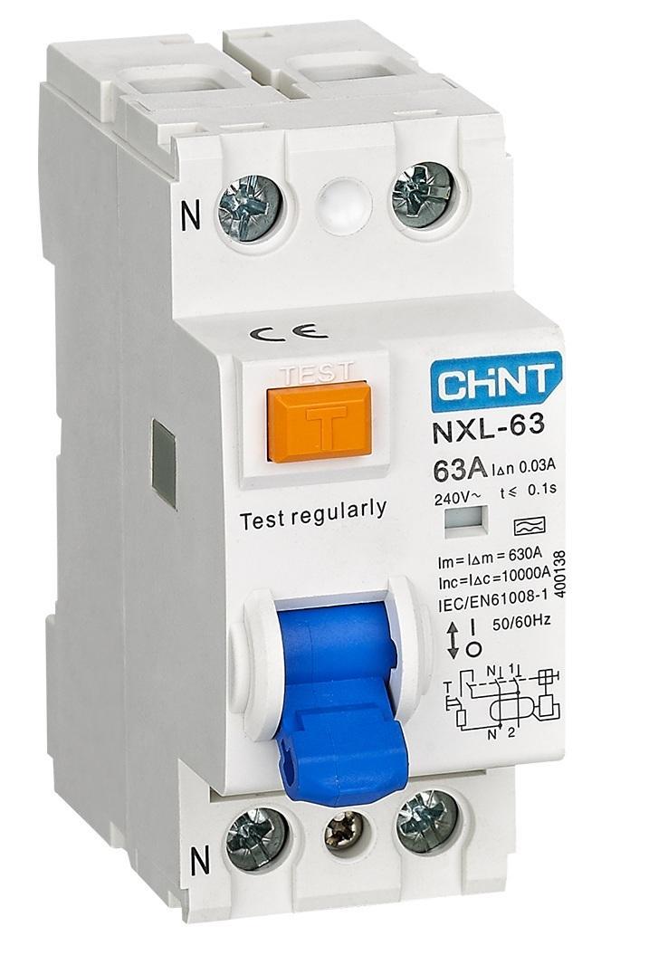 chint chint interruttore differenziale puro 2 poli 25a 30ma ac chint 399938 sicurezza impianti - foto 1 chint chint interruttore differenziale puro 2 poli 25a 30ma ac chint 399938 sicurezza impianti - foto 1