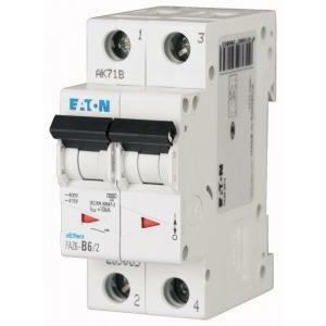 Faz6-c10/2 interruttore automatico modulare magnetotermico 6ka 2p c 10a 239101
