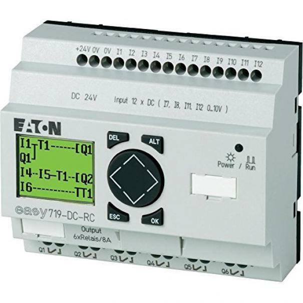 eaton eaton easy719-dc-rc plc 24vdc 12id4ia6qr relè di controllo easyrelay 274119 - foto 1
